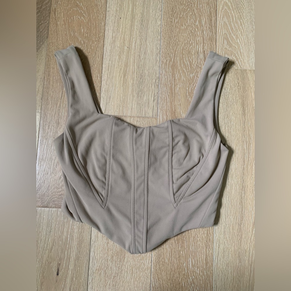 Gold Hinge Crop Top